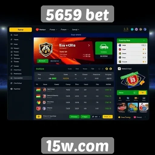 Análise da interface do usuário do 5659 bet